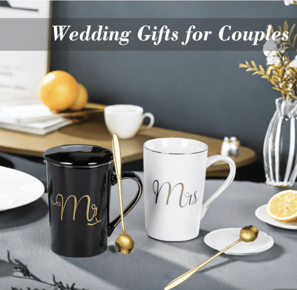 Mr and Mrs Coffee Mugs Set - Image 6